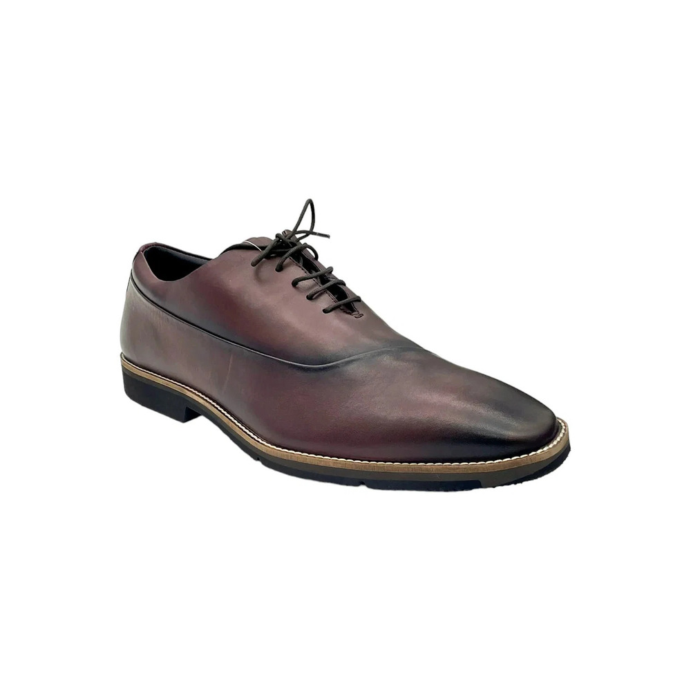 Thomas & Vine Odin Plain Toe Oxford Shoe Bordeaux - Medium